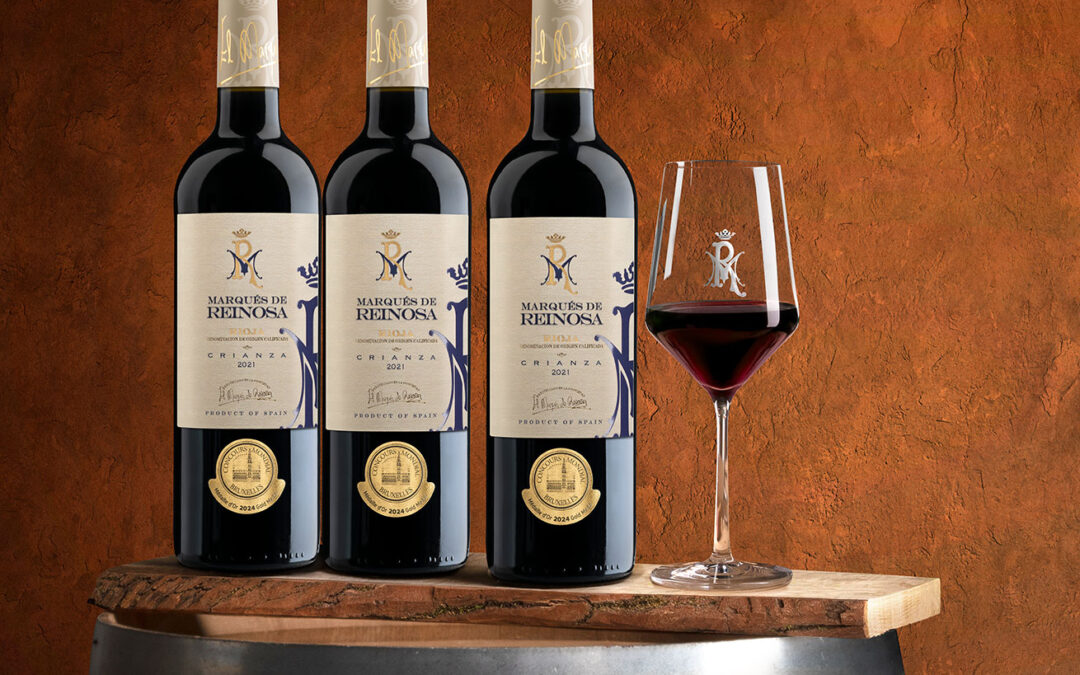 El Consejo Regulador de Rioja selecciona al Marqués de Reinosa Crianza 2021 como tinto crianza en sus actos institucionales